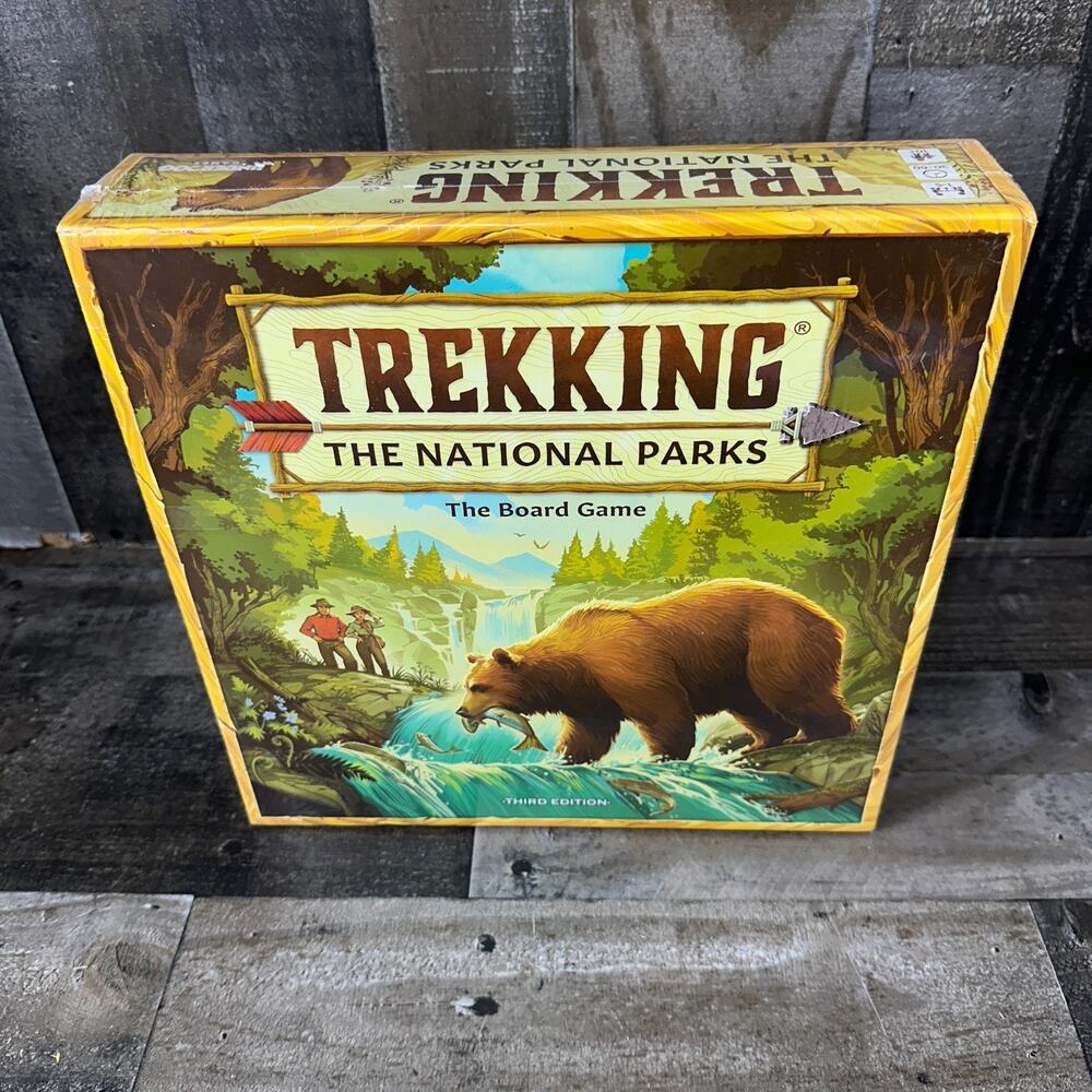 Brand new Sealed Trekking The National Parks Board Game Third Edition